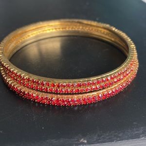 Indian Golden / red Bracelet